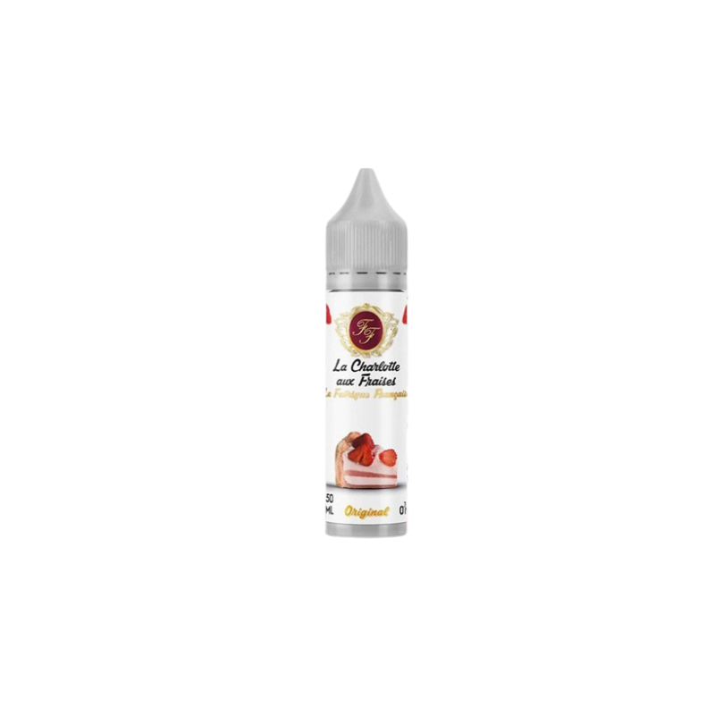 e-liquide La Charlotte Aux Fraises 50 ml - La Fabrique Française pas cher