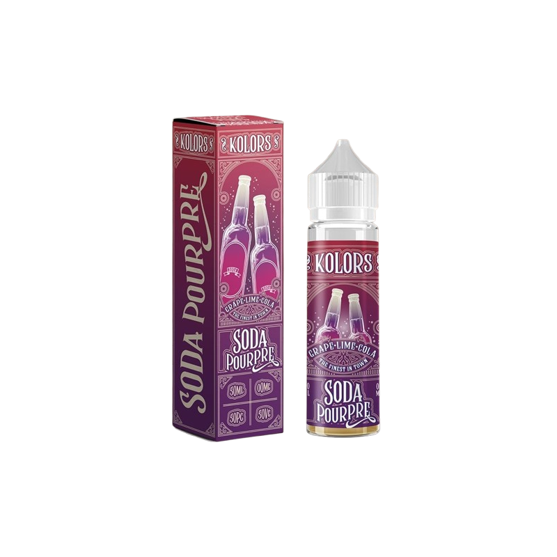 e-liquide Soda Pourpre 50 ml - Kolors pas cher