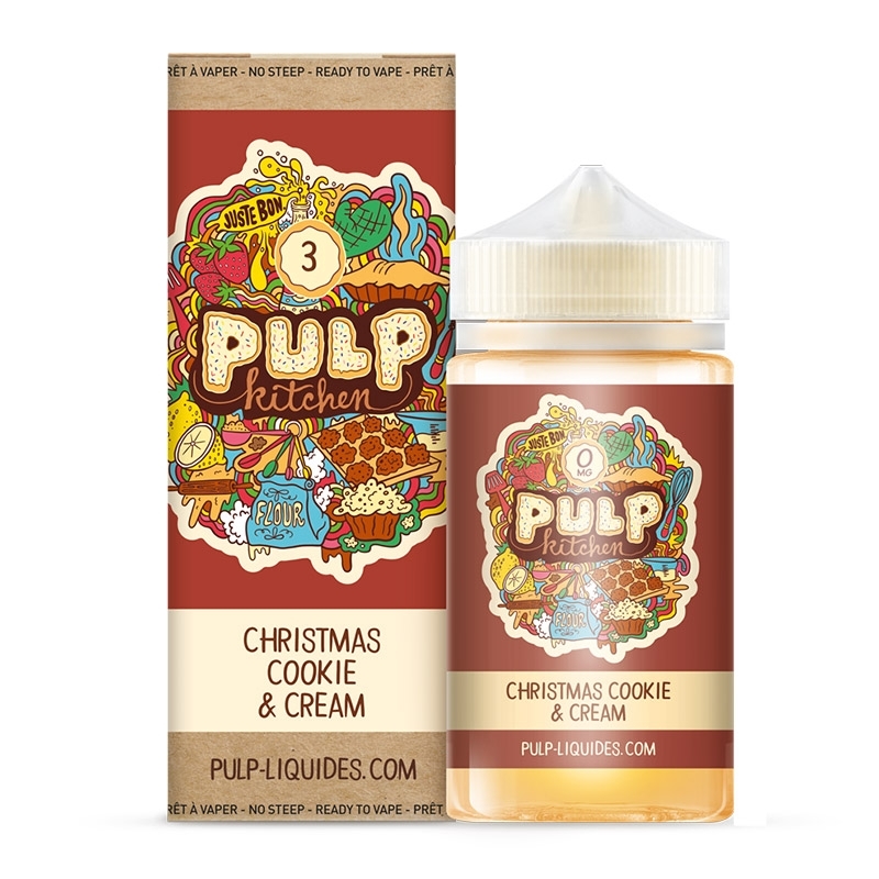 e-liquid Christmas Cookie & Cream Pack 200 ml - Pulp cheap