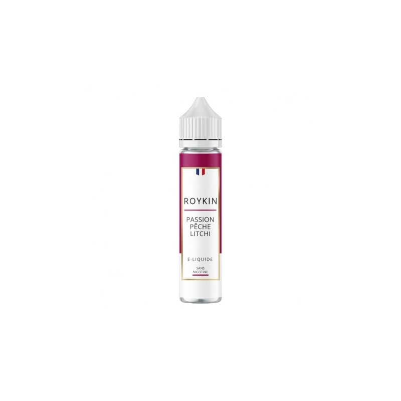 e-liquide Passion Pêche Litchi 50 ml - Roykin pas cher
