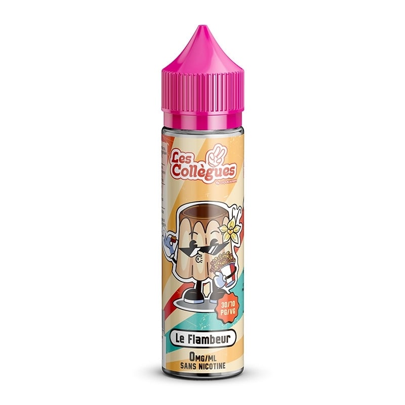 e-liquide Le Flambeur 50 ml - Les Collègues pas cher