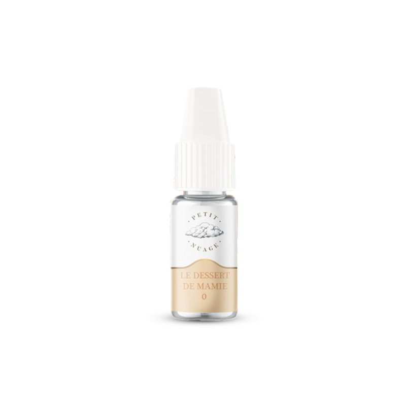 e-liquide Le Dessert de Mamie Sel de Nicotine 10 ml - Petit Nuage pas cher