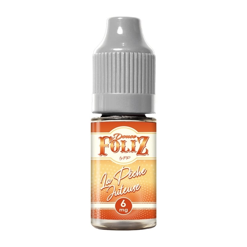 e-liquide La Pêche Juteuse 10 ml - Douce Foliz pas cher e-liquide La Pêche Juteuse 10 ml - Douce Foliz pas cher