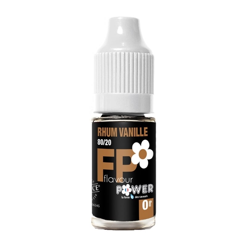 e-liquide Rhum Vanille 10 ml - Flavour Power pas cher