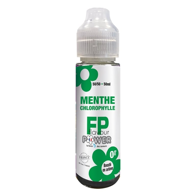 e-liquide Menthe Chlorophylle 50 ml - Flavour Power pas cher