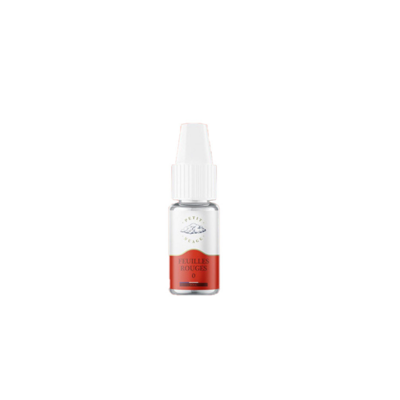 e-liquide Feuilles Rouges 10 ml - Petit Nuage pas cher
