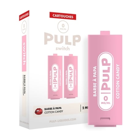Cartouche Barbe à Papa 2 x 2 ml - Le Pod Switch Pulp pas cher