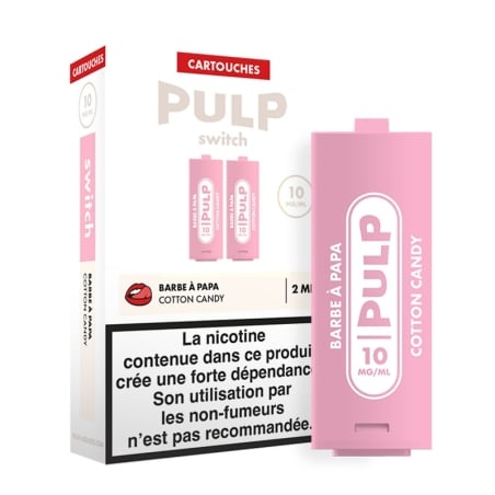 Cartouche Barbe à Papa 2 x 2 ml - Le Pod Switch Pulp pas cher