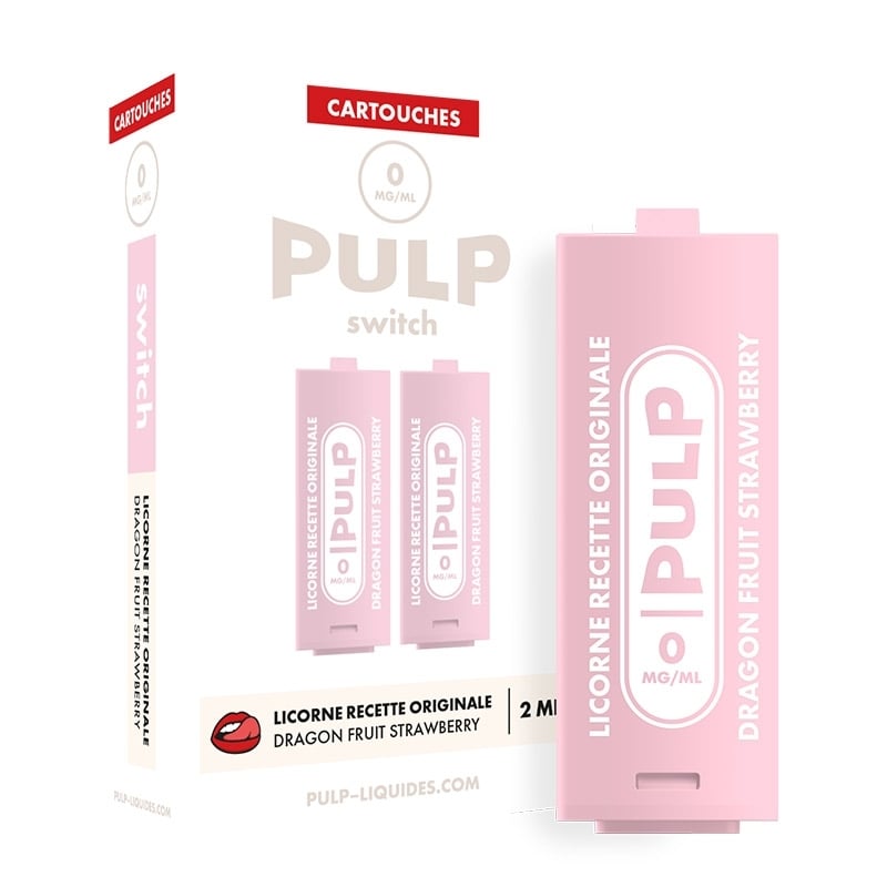 Cartouche Licorne Recette Originale 2 x 2 ml - Le Pod Switch Pulp pas cher