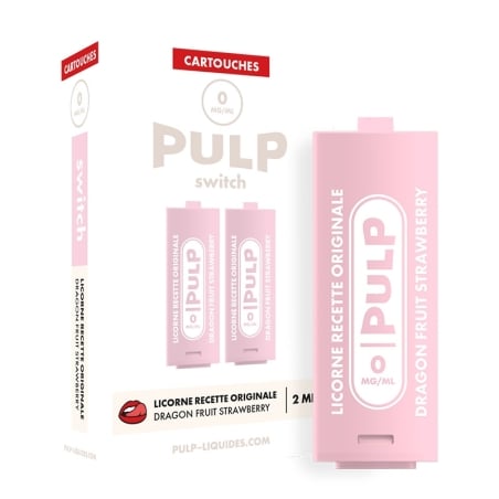 Cartouche Licorne Recette Originale 2 x 2 ml - Le Pod Switch Pulp pas cher