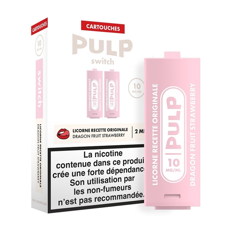 e-liquide Cartouche Licorne Recette Originale 2 x 2 ml - Le Pod Switch Pulp pas cher