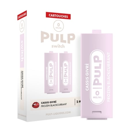 Cartouche Cassis Givré 2 x 2 ml - Le Pod Switch Pulp pas cher