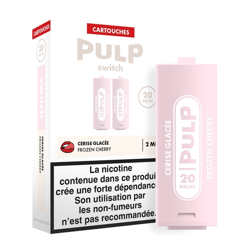 Cartouche Cerise Glacée 2 x 2 ml - Le Pod Switch Pulp pas cher