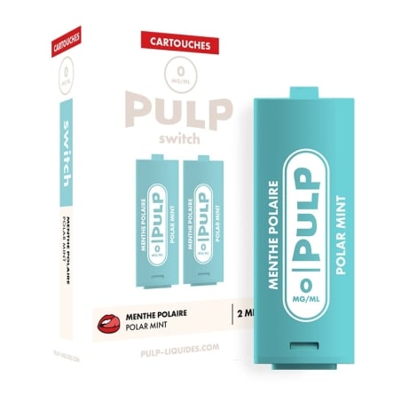 Cartouche Menthe Polaire 2 x 2 ml - Le Pod Switch Pulp pas cher