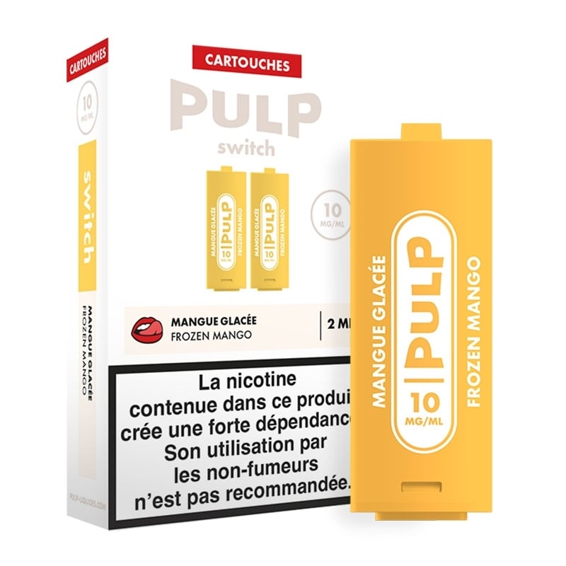 Cartouche Mangue Glacée 2 x 2 ml - Le Pod Switch Pulp pas cher