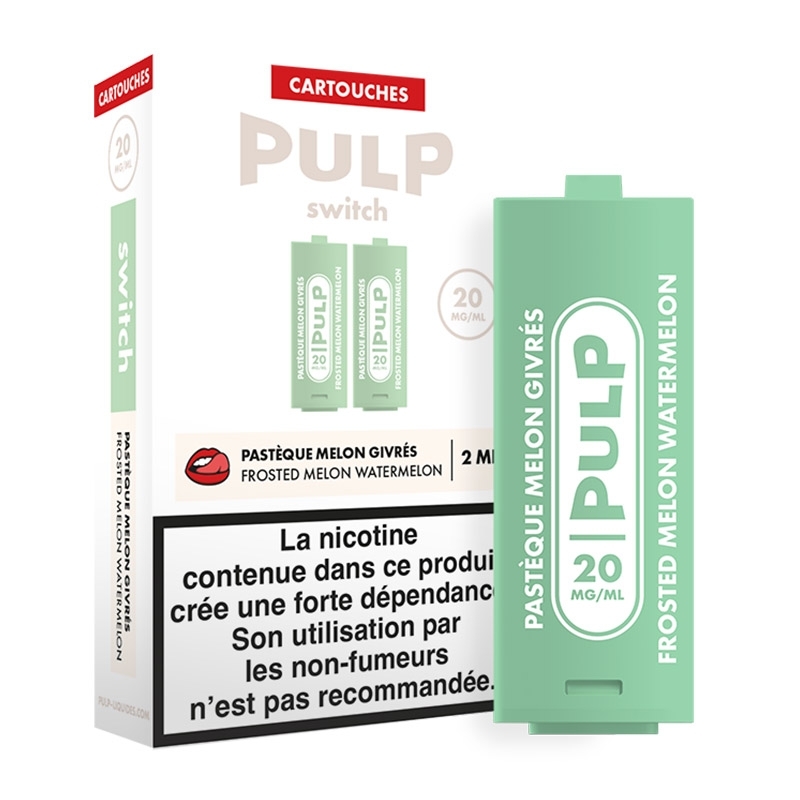 Frosted Watermelon Melon Cartridge 2 x 2 ml - Le Pod Switch Pulp cheap