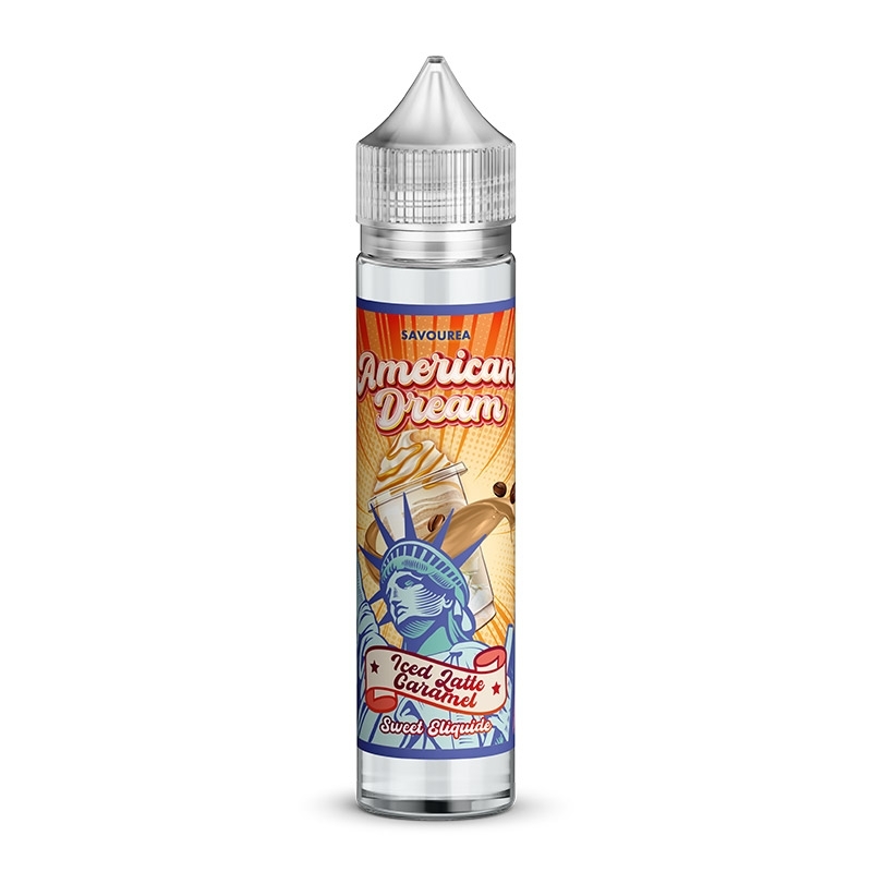 e-liquid Iced Latte Caramel 50 ml - American Dream cheap