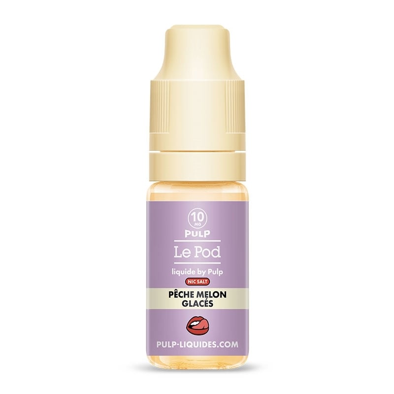 e-liquide Pêche Melon Glacés 10 ml - Le Pod Liquide - Pulp pas cher