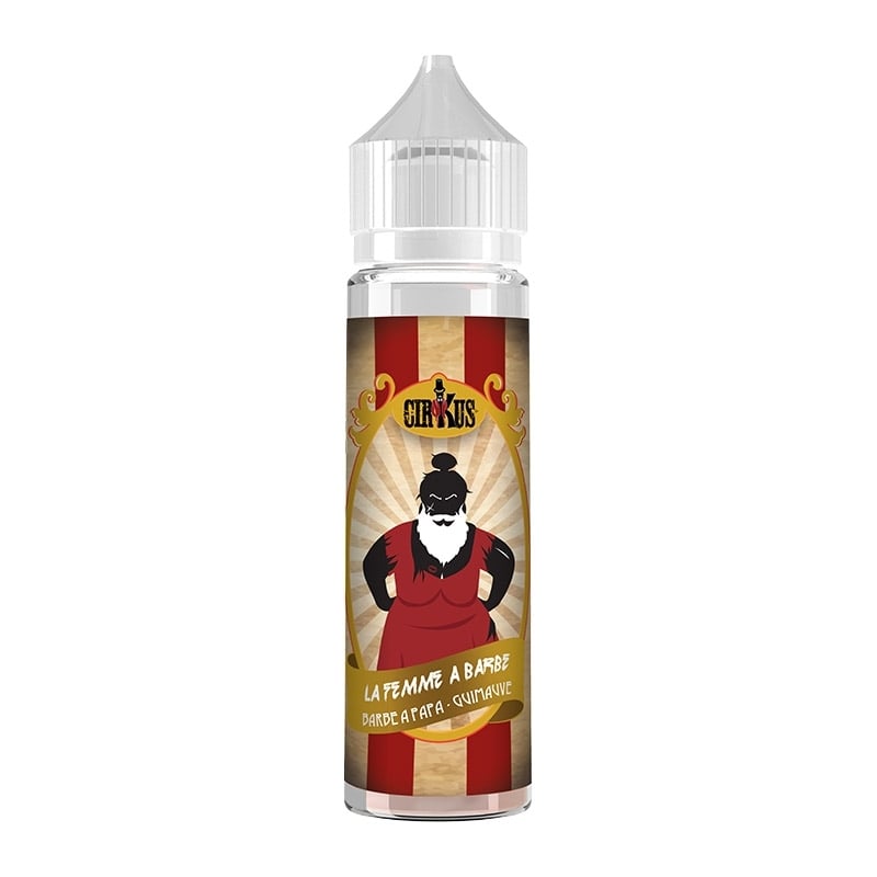e-liquide La Femme à Barbe 50 ml - Cirkus pas cher