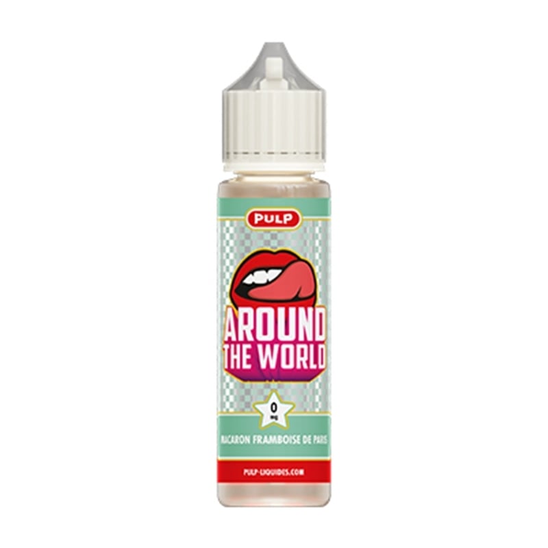e-liquide Macaron Framboise de Paris 50 ml Around The World - Pulp pas cher