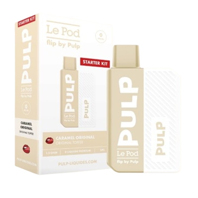 Kit Caramel Original 2 ml - Pod Flip Pulp pas cher