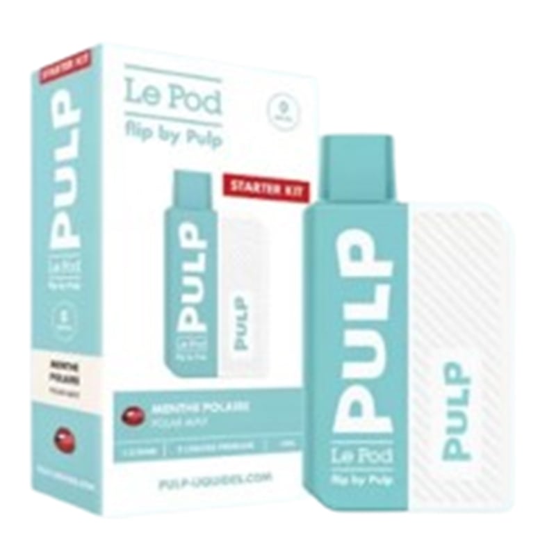 Kit Menthe Polaire 2 ml - Pod Flip Pulp pas cher
