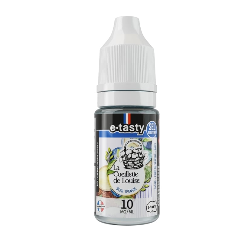 e-liquide Bleu d'Envie Sels de Nicotine 10 ml La Cueillette de Louise - E-Tasty pas cher