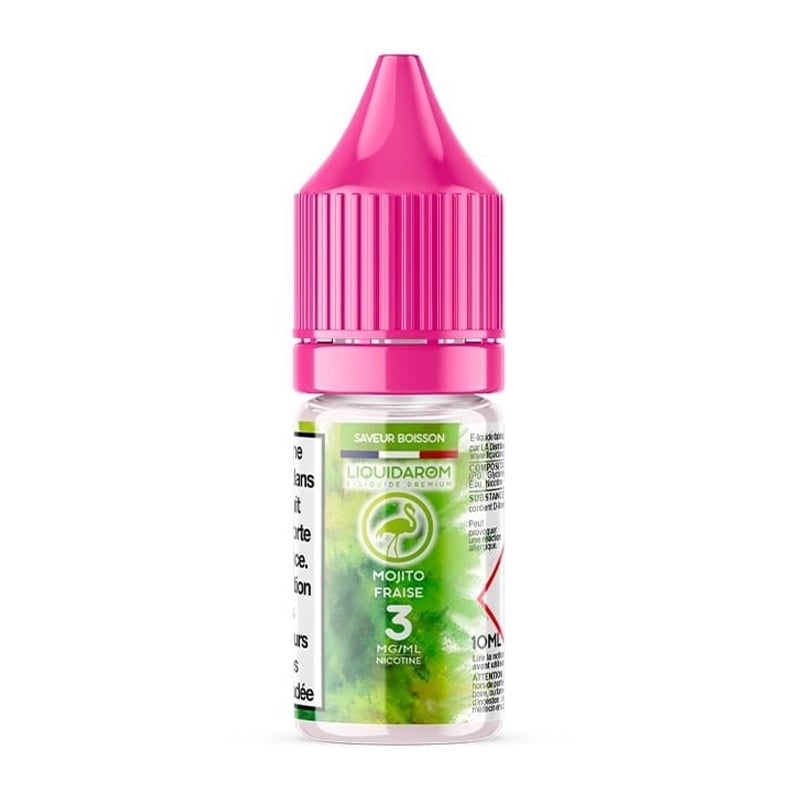 e-liquide Mojito Fraise 10 ml - LiquidArom pas cher e-liquide Mojito Fraise 10 ml - LiquidArom pas cher