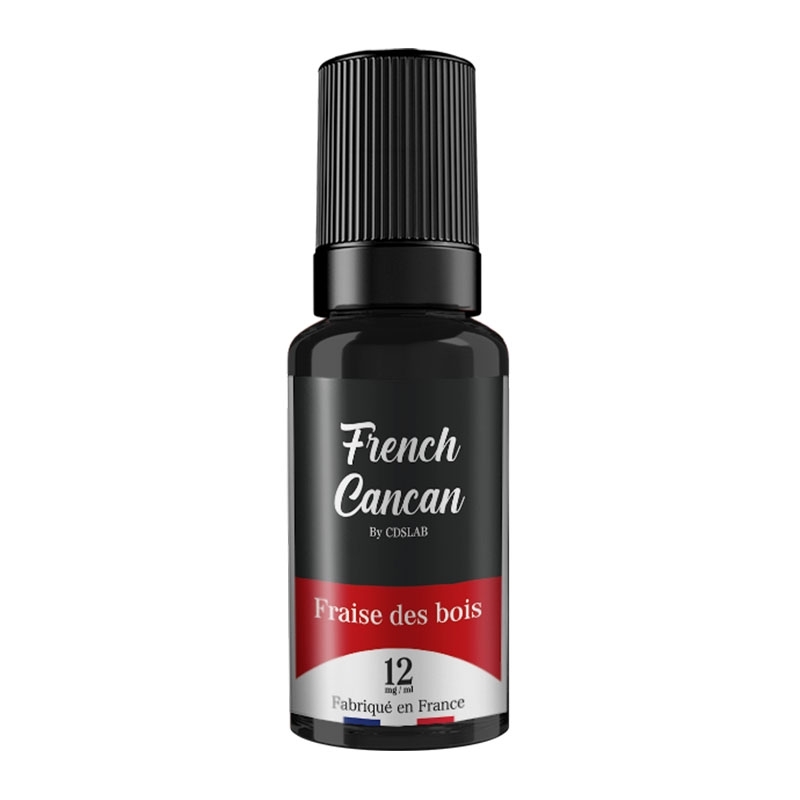e-liquide Fraise 10 ml - French Cancan pas cher