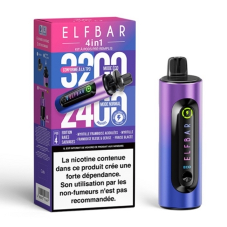 e-liquide Kit EB 4in1 - Elfbar pas cher e-liquide Kit EB 4in1 - Elfbar pas cher
