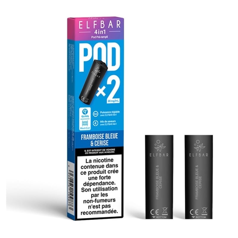 Cartouches EB 4in1 - Elfbar pas cher