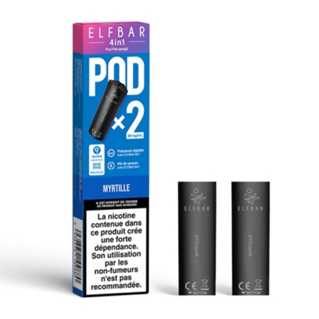 Cartouches EB 4in1 - Elfbar pas cher