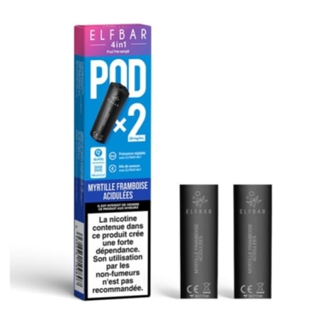 Cartouches EB 4in1 - Elfbar pas cher