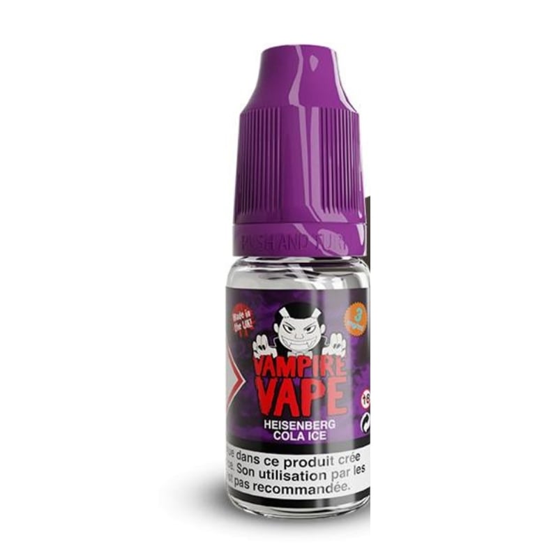 e-liquid Heisenberg Cola Ice 10 ml - Vampire Vape cheap
