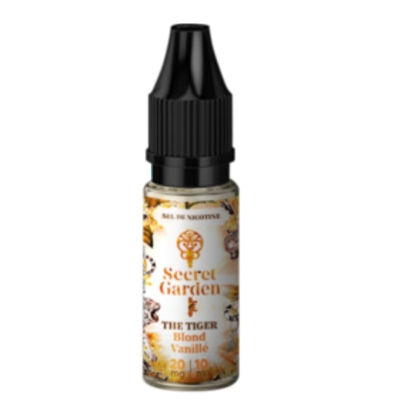 e-liquide The Tiger Salt 10 ml - Secret Garden pas cher