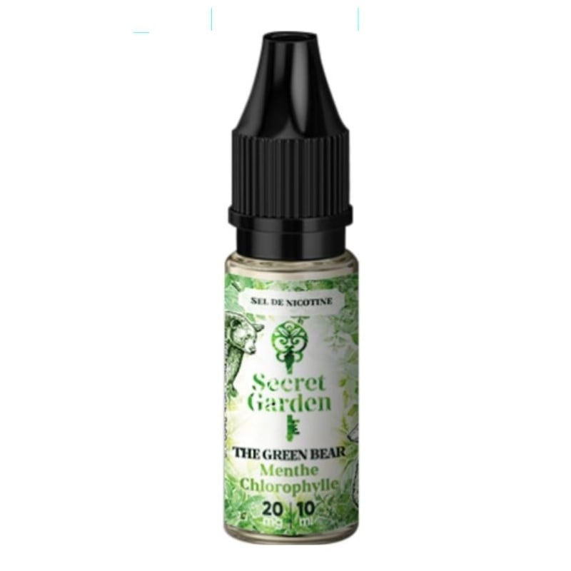 e-liquide The Green Bear Salt 10 ml - Secret Garden pas cher