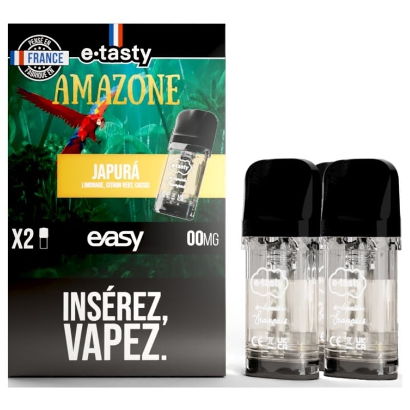 Cartouches Pod Easy - E.Tasty pas cher Cartouches Pod Easy - E.Tasty pas cher