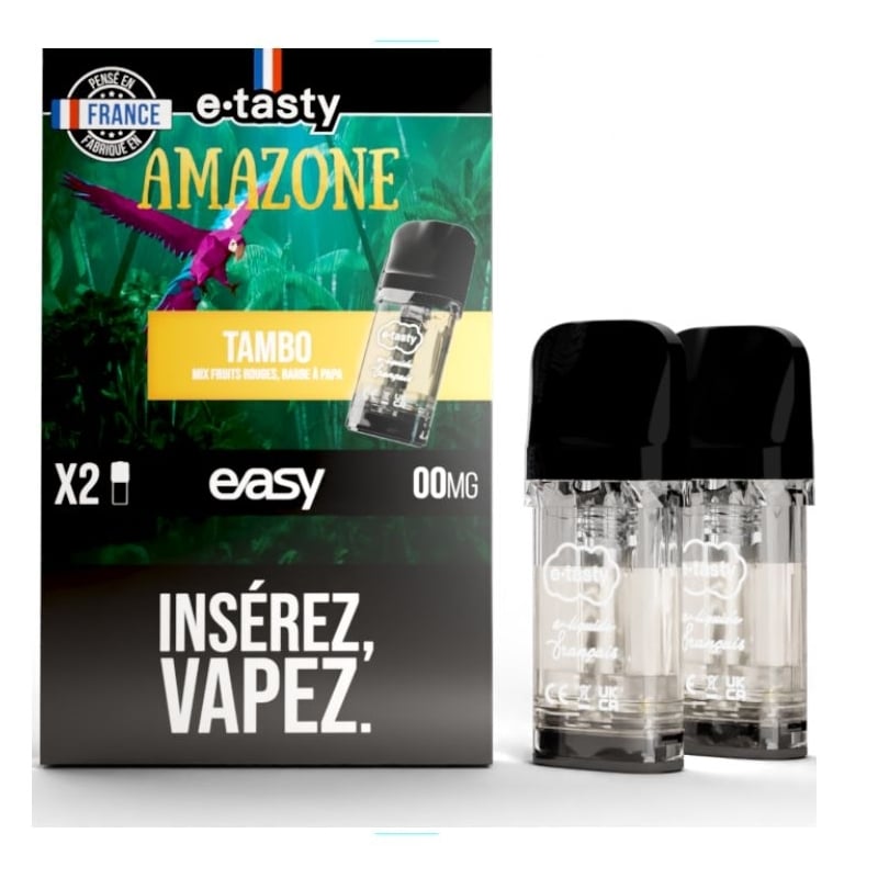 Cartouches Pod Easy - E.Tasty pas cher