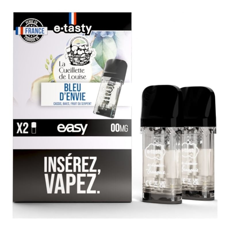 Cartouches Pod Easy - E.Tasty pas cher