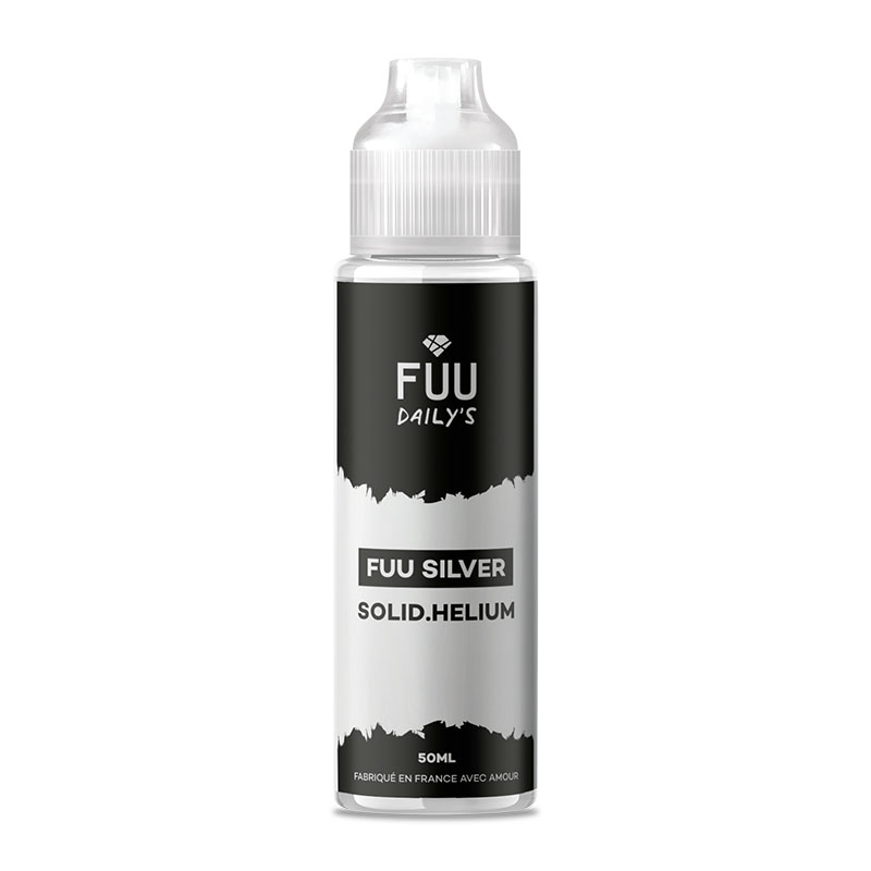 e-liquide Solid Helium 50 ml Silver - Fuu pas cher
