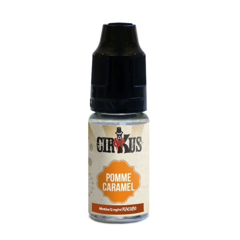 e-liquide Pomme Caramel 10 ml - Cirkus pas cher e-liquide Pomme Caramel 10 ml - Cirkus pas cher