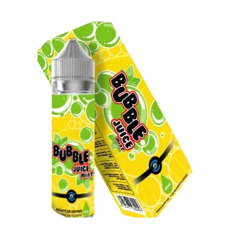 e-liquide Bubble Juice Mint 50 ml - Aromazon pas cher