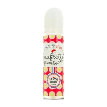 e-liquide Gaufrette Framboise 50 ml - Les Bêtises Du Coq pas cher