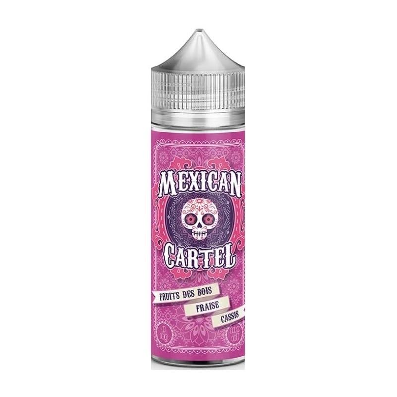 e-liquide Fruits Des Bois Fraise Cassis 100 ml - Mexican Cartel pas cher