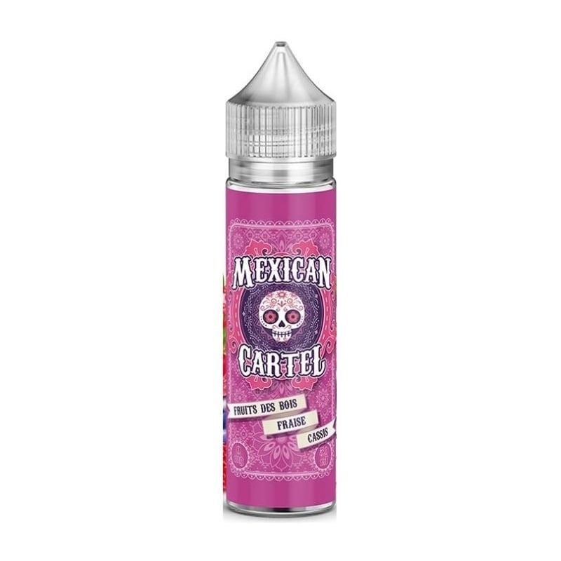 e-liquide Fruits Des Bois Fraise Cassis 50 ml - Mexican Cartel pas cher
