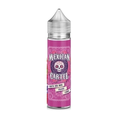 e-liquide Fruits Des Bois Fraise Cassis 50 ml - Mexican Cartel pas cher