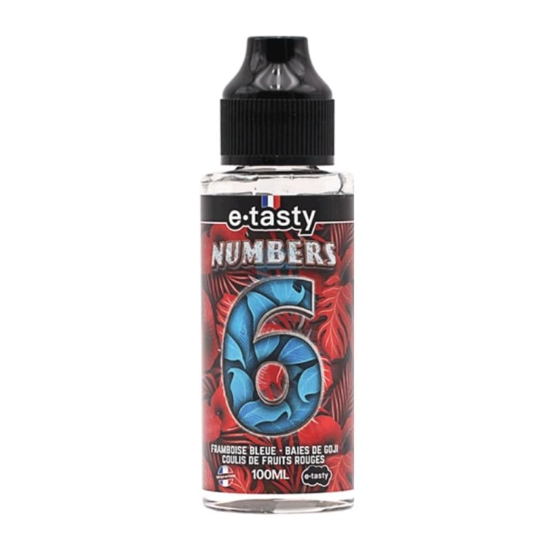 e-liquide Numbers 6 100 ml - E.Tasty pas cher