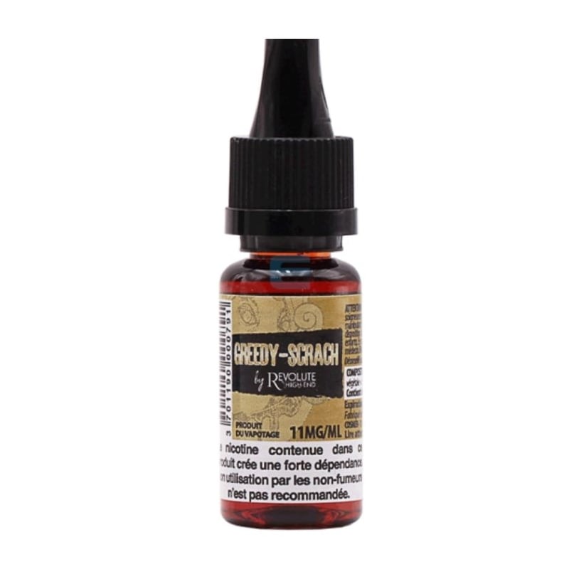 e-liquide Greedy Scrach 10 ml - Revolute pas cher e-liquide Greedy Scrach 10 ml - Revolute pas cher