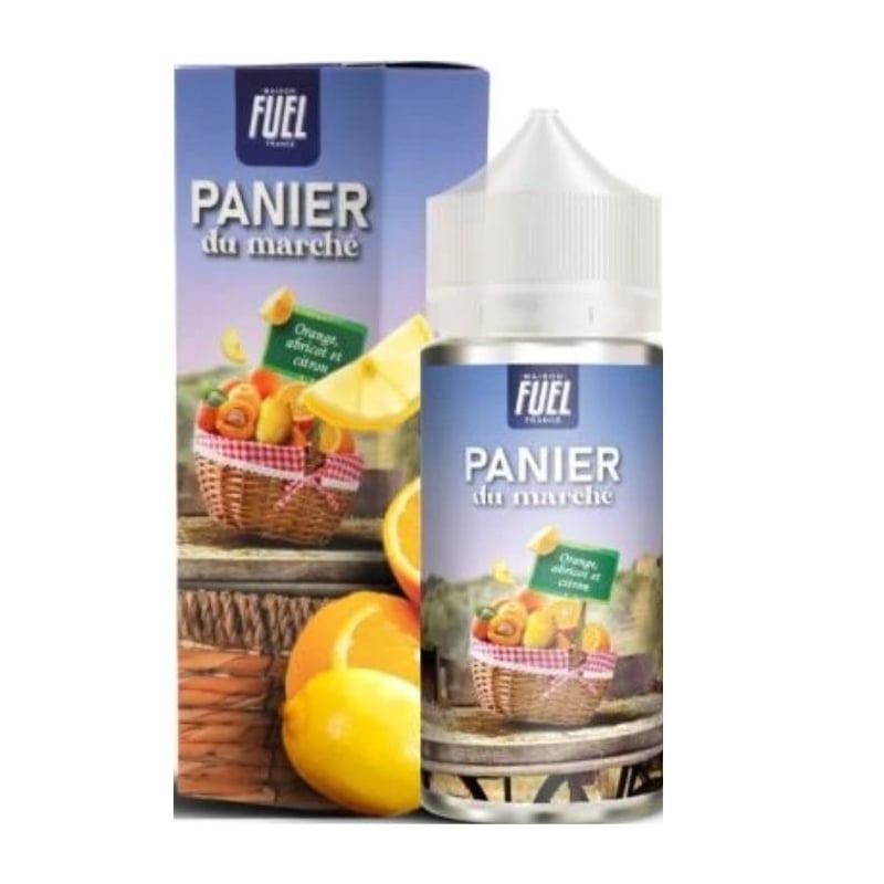 e-liquide Orange Abricot et Citron 100 ml - Panier du Marché pas cher