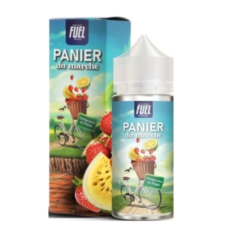 e-liquid Strawberry and Yellow Watermelon 100 ml - Panier du Marché cheap